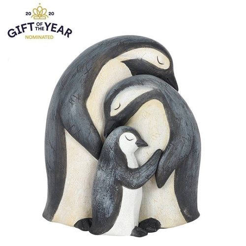 Penguin Family Ornament | Inspired Creative Gifts | UK Supplier