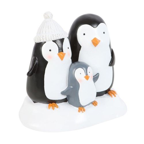 Penguin Family Resin Ornament | Inspired Creative Gifts | UK Supplier