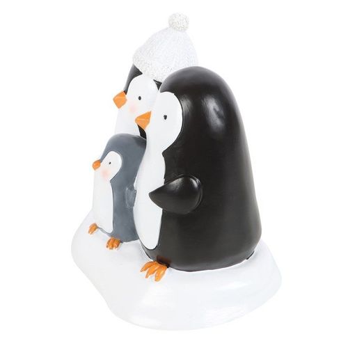 Penguin Family Resin Ornament | Inspired Creative Gifts | UK Supplier