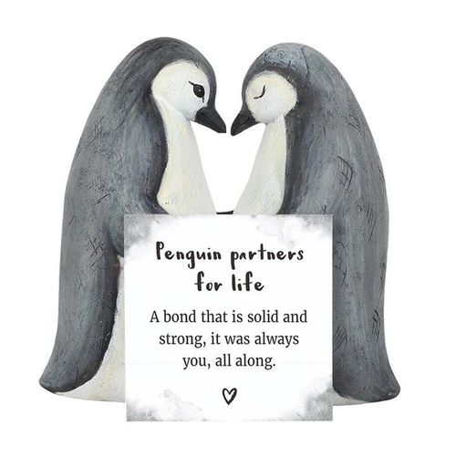 Penguin Partners For Life Ornament | Inspired Creative Gifts | UK Supplier