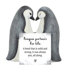 Penguin Partners For Life Ornament | Inspired Creative Gifts | UK Supplier