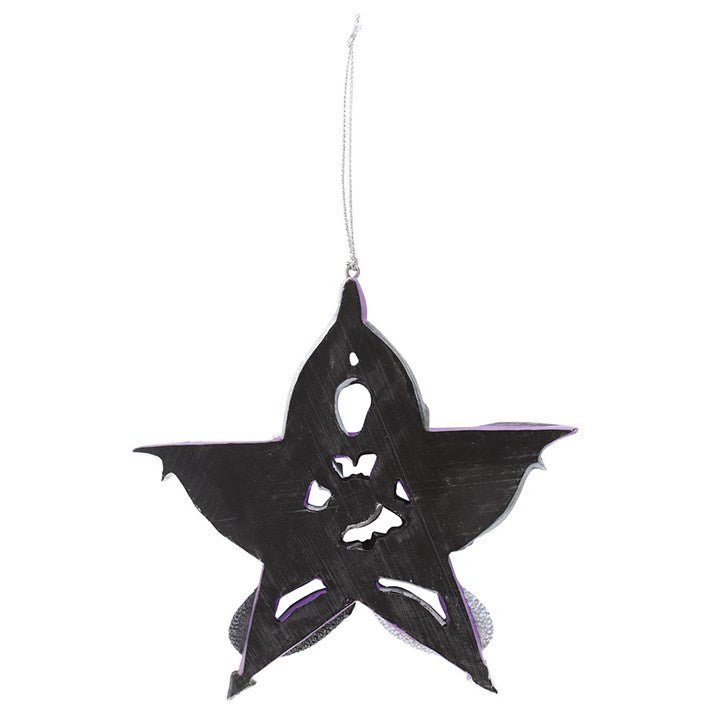 Pentagram Dragon Hanging Ornament by Anne Stokes | Inspired Creative Gifts | UK Supplier
