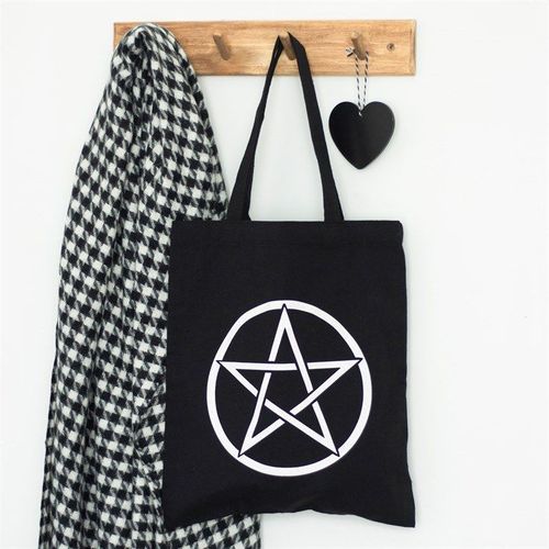 Pentagram Polycotton Tote Bag | Inspired Creative Gifts | UK Supplier