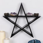 Pentagram Wall Shelf | Inspired Creative Gifts | UK Supplier
