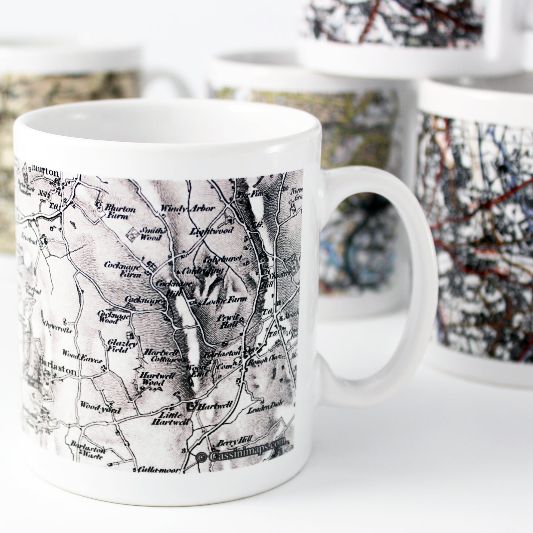 Personalised 1805 - 1874 Old Series Map Mug | Inspired Creative Gifts | UK Supplier
