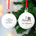 Personalised 1st Christmas in Our New Home Bauble | Inspired Creative Gifts | UK Supplier