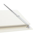 Personalised 25th Silver Anniversary Hardback Guest Book & Pen | Inspired Creative Gifts | UK Supplier