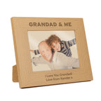 Personalised 5x7 Grandad & Me Photo Frame | Inspired Creative Gifts | UK Supplier