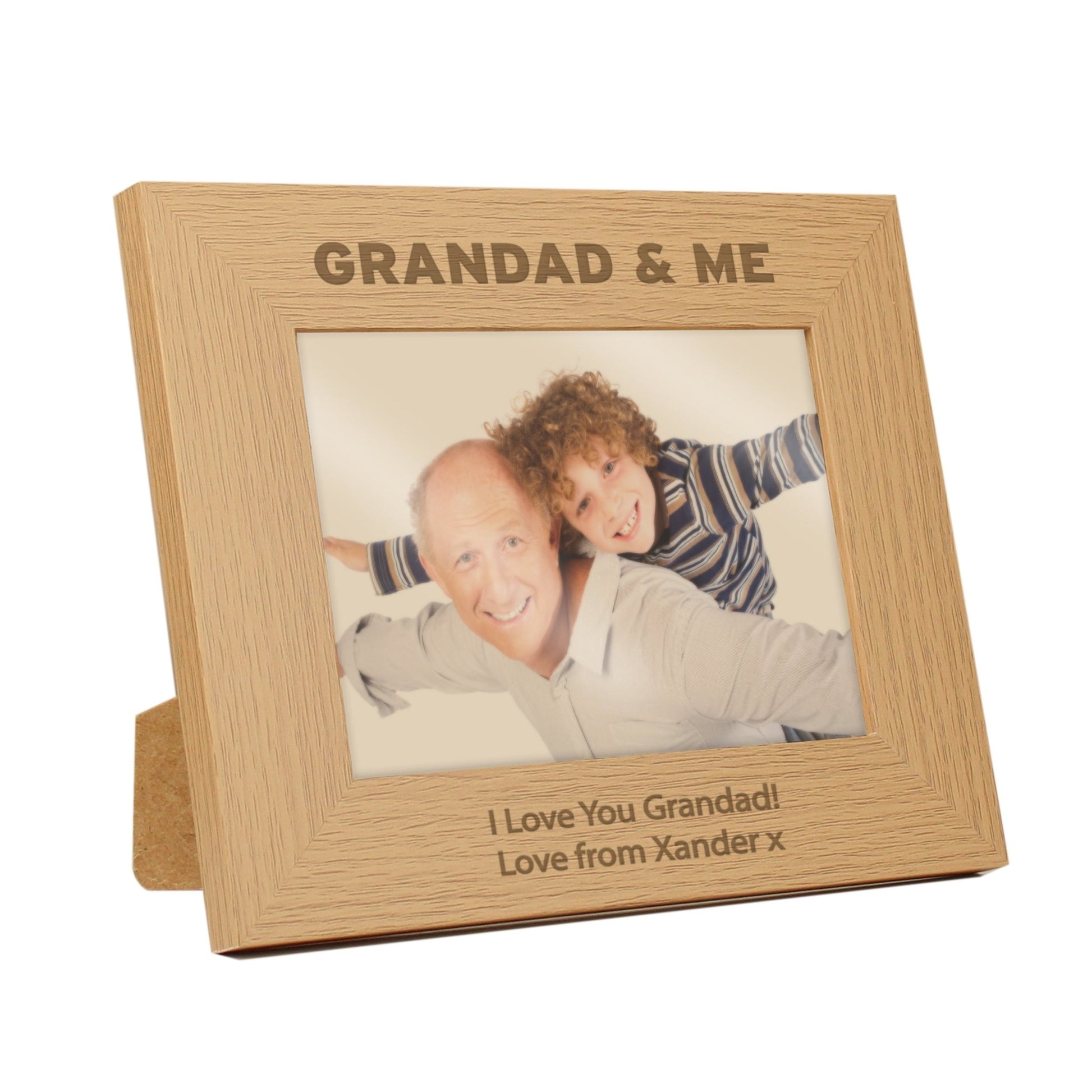 Personalised 5x7 Grandad & Me Photo Frame | Inspired Creative Gifts | UK Supplier