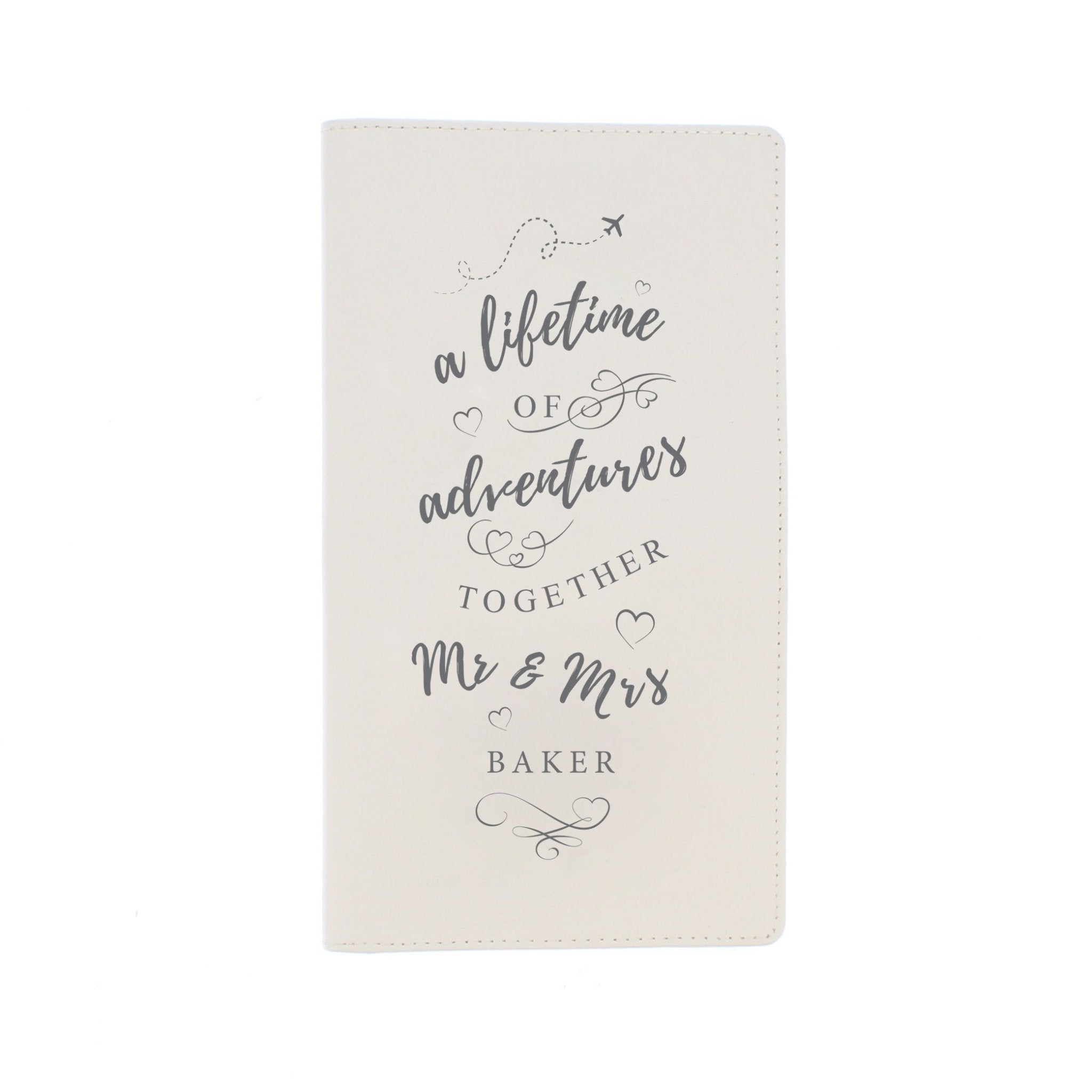 Personalised A Lifetime Of... Travel Document Holder | Inspired Creative Gifts | UK Supplier