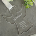 Personalised Acrylic Angel Decoration | Inspired Creative Gifts | UK Supplier