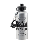 Personalised Adventure Silver Drinks Bottle | Inspired Creative Gifts | UK Supplier