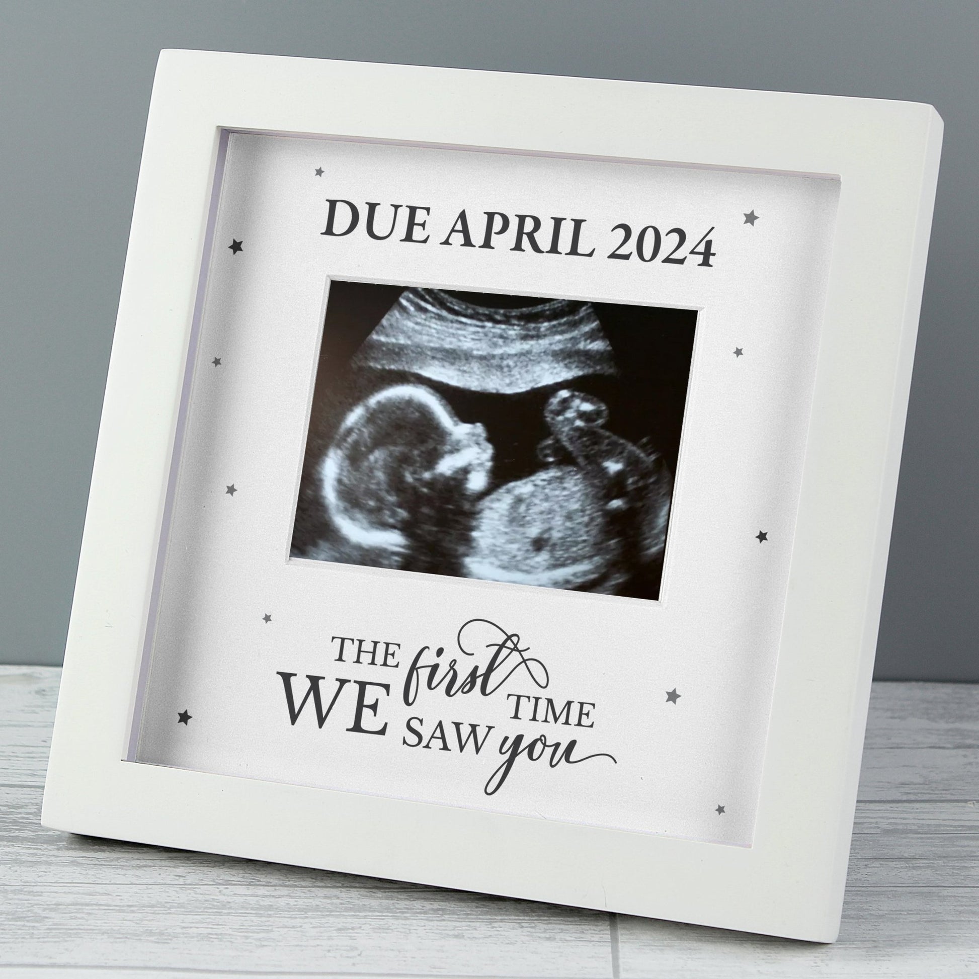 Personalised All Things Grow Baby Scan Frame | Inspired Creative Gifts | UK Supplier