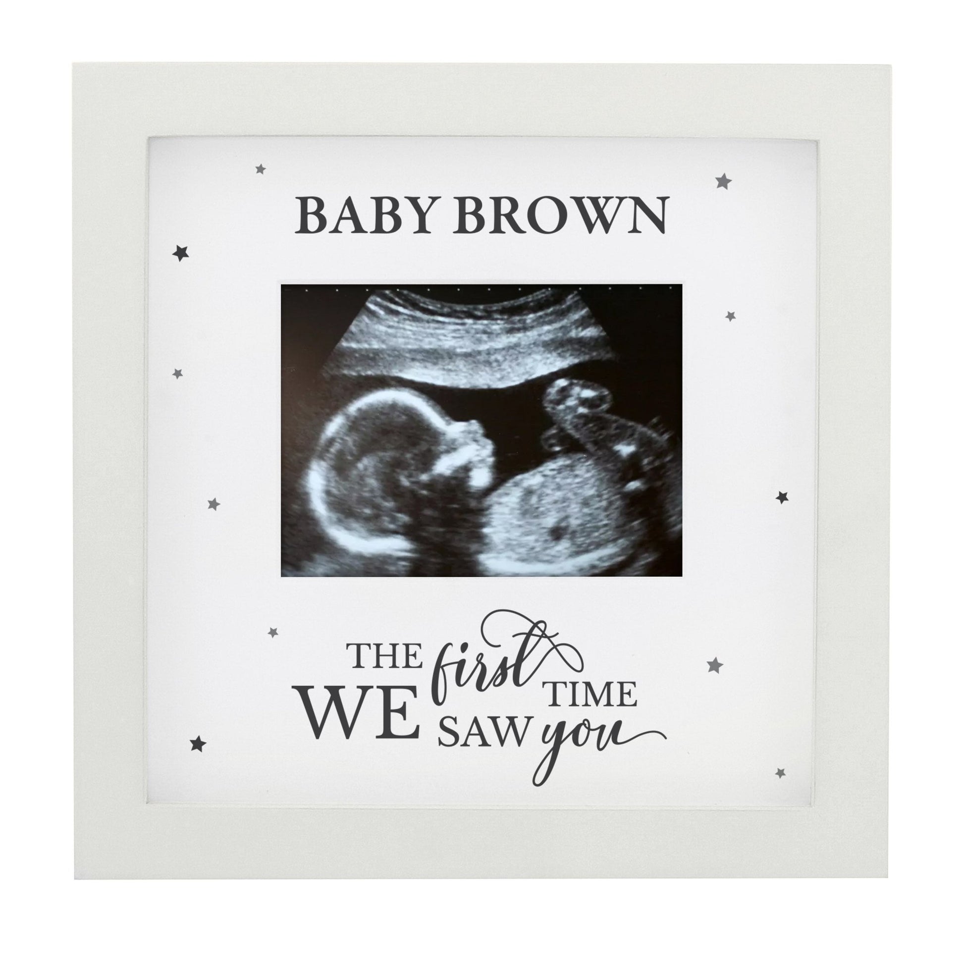 Personalised All Things Grow Baby Scan Frame | Inspired Creative Gifts | UK Supplier