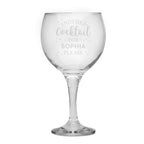 Personalised Another Cocktail Balloon Glass | Inspired Creative Gifts | UK Supplier