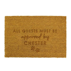 Personalised Approved By The Pet Rectangle Indoor Doormat | Inspired Creative Gifts | UK Supplier