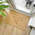 Personalised Approved By The Pet Rectangle Indoor Doormat | Inspired Creative Gifts | UK Supplier