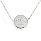 Personalised Aquarius Zodiac Star Sign Silver Tone Necklace (January 20th - February 18th) | Inspired Creative Gifts | UK Supplier