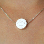 Personalised Aries Zodiac Star Sign Silver Tone Necklace (March 21st - April 19th) | Inspired Creative Gifts | UK Supplier