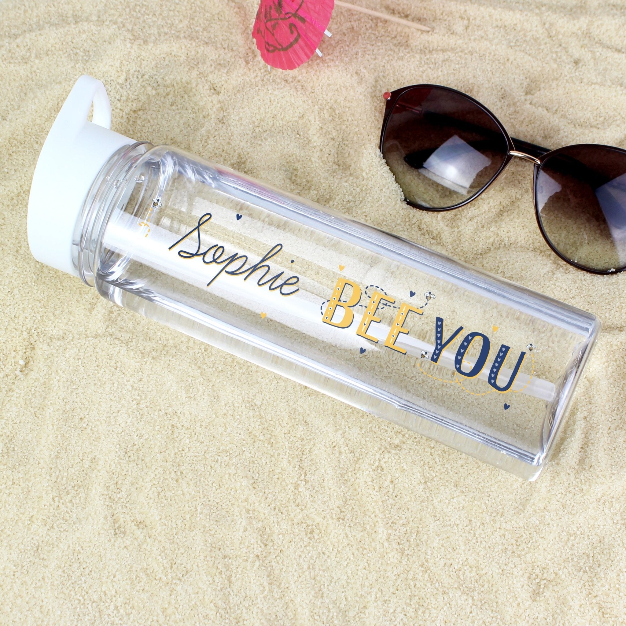 Personalised Bee You Water Bottle | Inspired Creative Gifts | UK Supplier