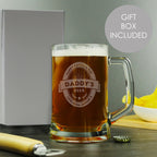 Personalised Beer Label Pint Stern Tankard | Inspired Creative Gifts | UK Supplier