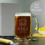 Personalised Best in The World Pint Stern Tankard | Inspired Creative Gifts | UK Supplier
