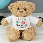 Personalised Best Teacher Teddy Bear | Inspired Creative Gifts | UK Supplier