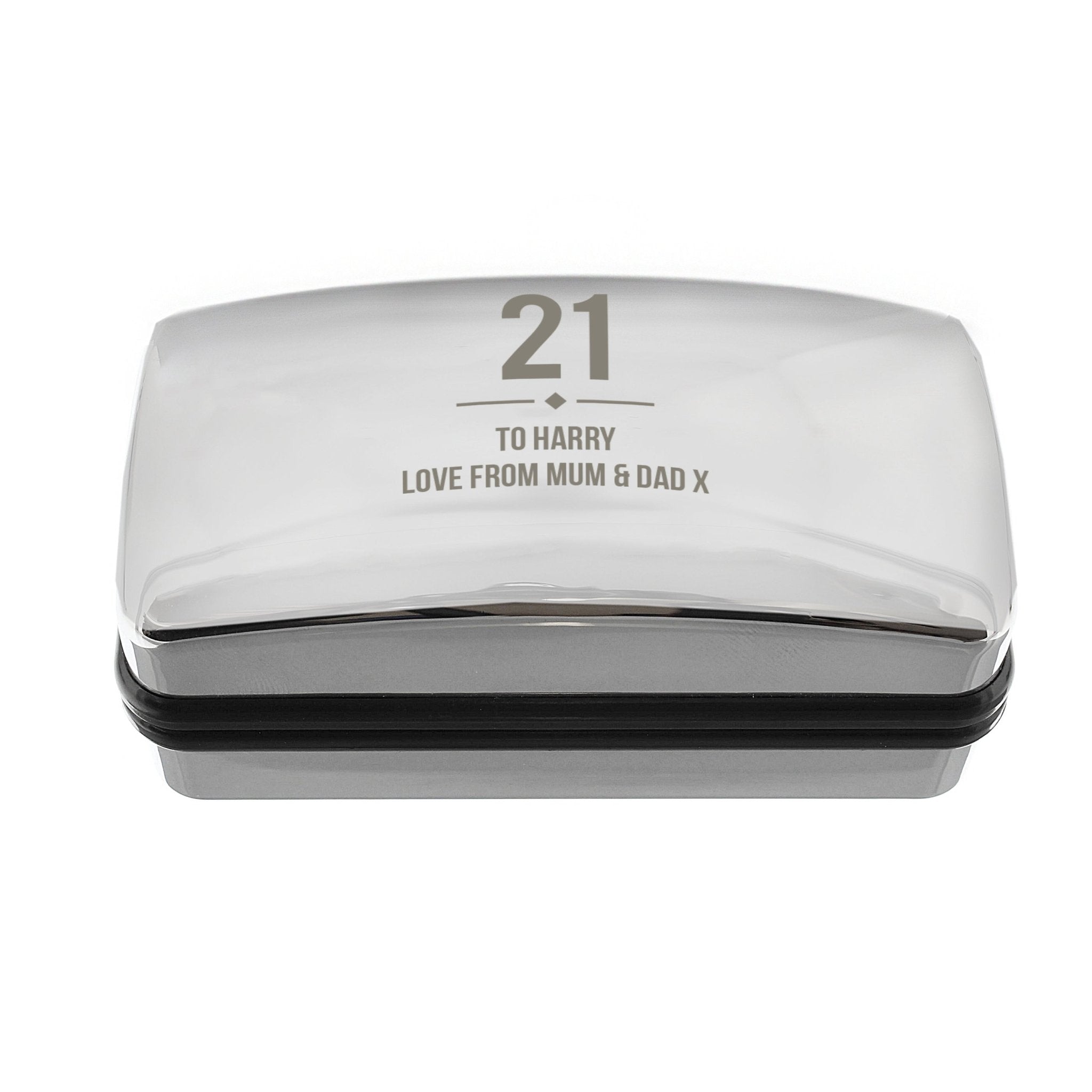 Personalised Birthday Big Age Cufflink Box | Inspired Creative Gifts | UK Supplier