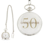 Personalised Birthday Big Age Pocket Fob Watch | Inspired Creative Gifts | UK Supplier
