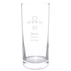 Personalised Birthday Craft Hi Ball Glass | Inspired Creative Gifts | UK Supplier