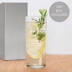 Personalised Birthday Craft Hi Ball Glass | Inspired Creative Gifts | UK Supplier
