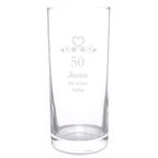 Personalised Birthday Craft Hi Ball Glass | Inspired Creative Gifts | UK Supplier