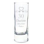 Personalised Birthday Craft Shot Glass Engraved | Inspired Creative Gifts | UK Supplier