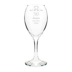 Personalised Birthday Craft Wine Glass | Inspired Creative Gifts | UK Supplier