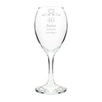 Personalised Birthday Craft Wine Glass | Inspired Creative Gifts | UK Supplier