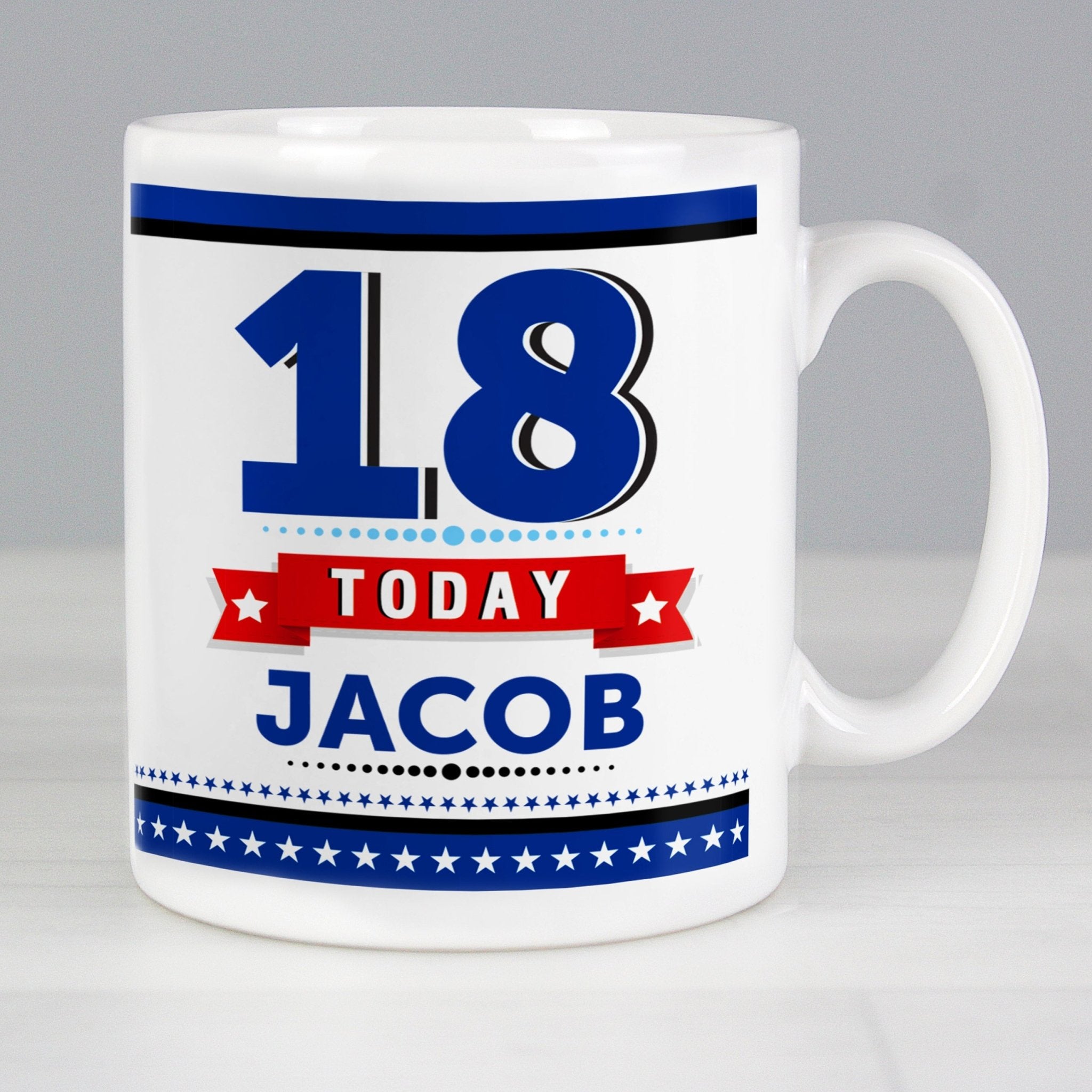 Personalised Birthday Star Mug | Inspired Creative Gifts | UK Supplier