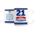 Personalised Birthday Star Mug | Inspired Creative Gifts | UK Supplier