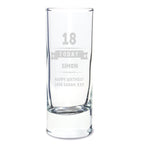 Personalised Birthday Star Shot Glass | Inspired Creative Gifts | UK Supplier