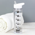 Personalised Black 'Hydration Tracker' Water Bottle | Inspired Creative Gifts | UK Supplier
