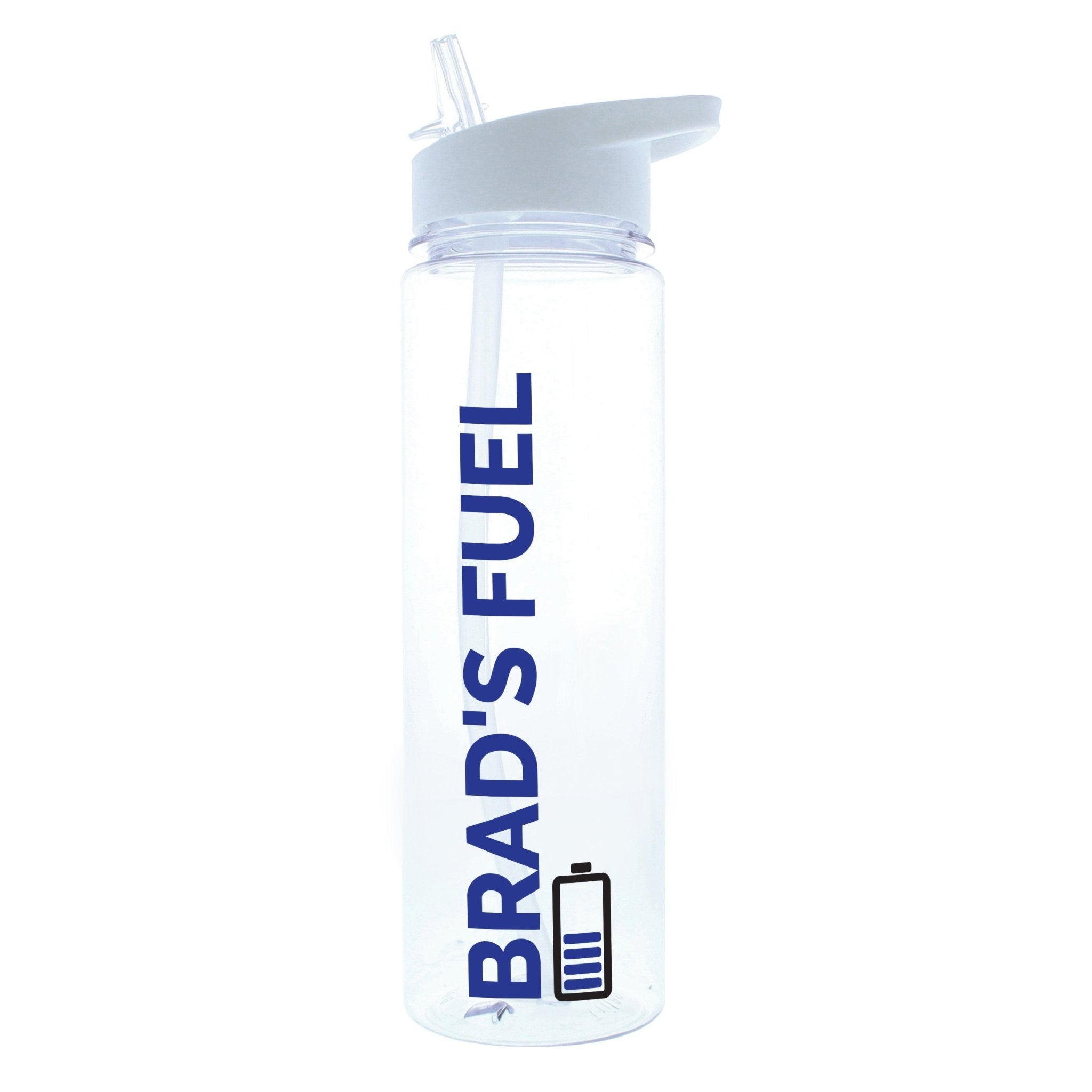 Personalised Blue Fuel Water Bottle | Inspired Creative Gifts | UK Supplier