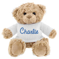 Personalised Blue Name Only Teddy Bear | Inspired Creative Gifts | UK Supplier