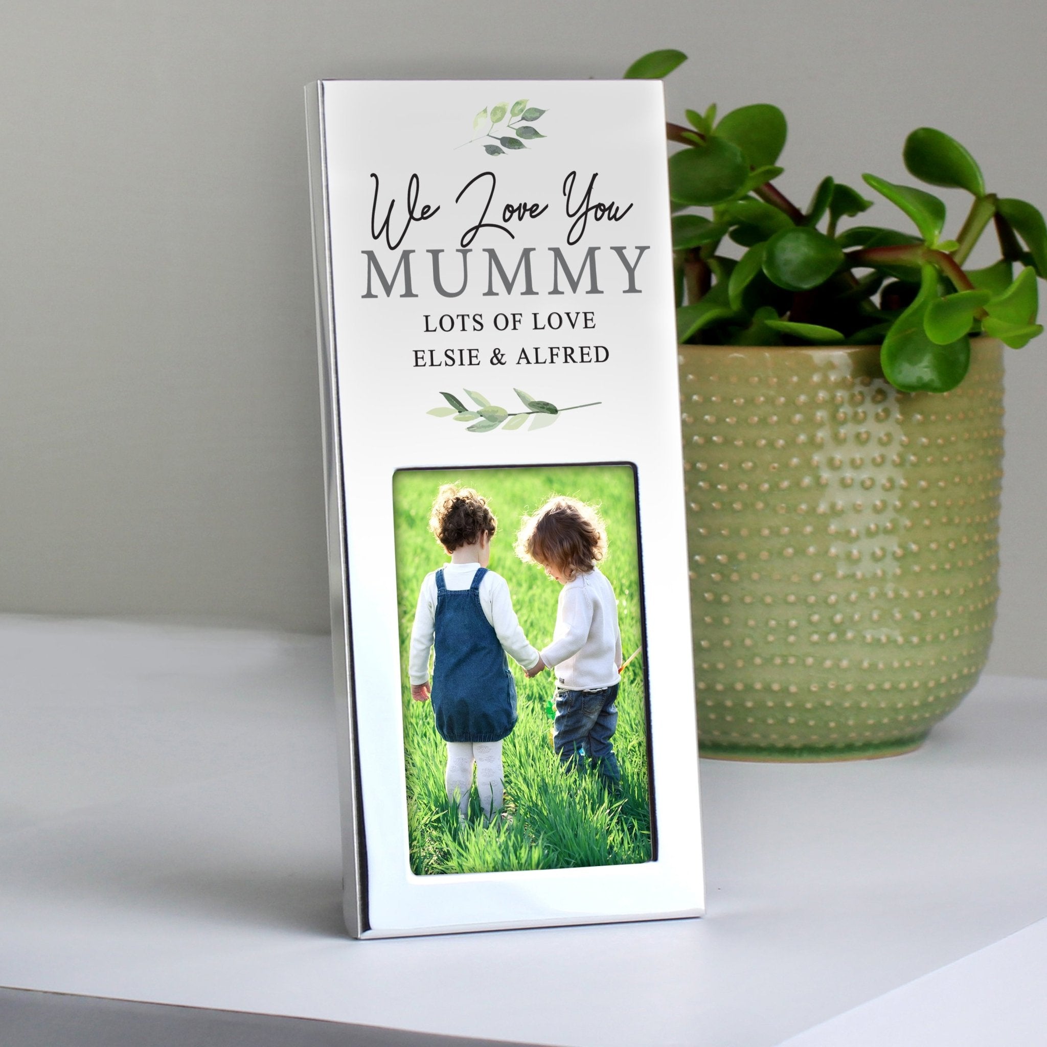 Personalised Botanical 2x3 Photo Frame | Inspired Creative Gifts | UK Supplier