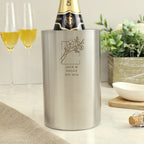 Personalised Botanical Wine Cooler | Inspired Creative Gifts | UK Supplier