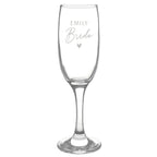 Personalised Bride Flute Glass | Inspired Creative Gifts | UK Supplier