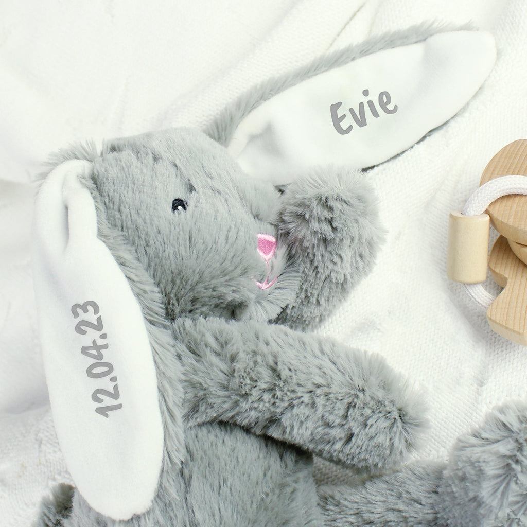 Personalised Bunny Rabbit Soft Toy | Inspired Creative Gifts | UK Supplier