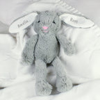 Personalised Bunny Rabbit Soft Toy | Inspired Creative Gifts | UK Supplier