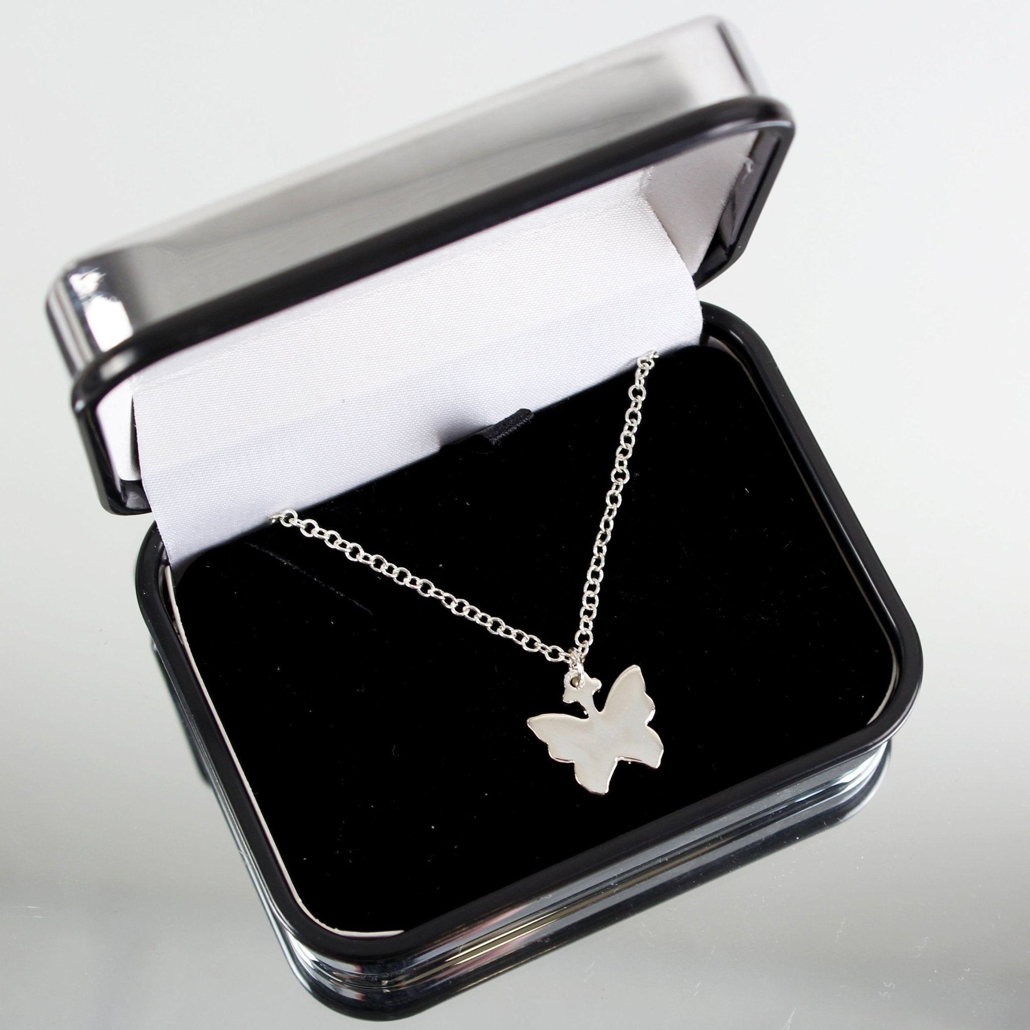 Personalised Butterfly Box and Butterfly Necklace | Inspired Creative Gifts | UK Supplier