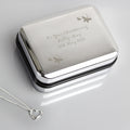 Personalised Butterfly Sterling Silver Heart Necklace and Box | Inspired Creative Gifts | UK Supplier
