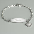 Personalised Children's Sterling Silver and Cubic Zirconia Bracelet | Inspired Creative Gifts | UK Supplier