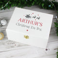 Personalised Christmas Eve White Wooden Box | Inspired Creative Gifts | UK Supplier